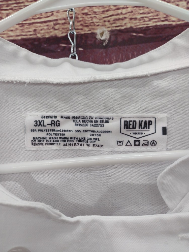 Redkap White Chef Coat Size 3XL