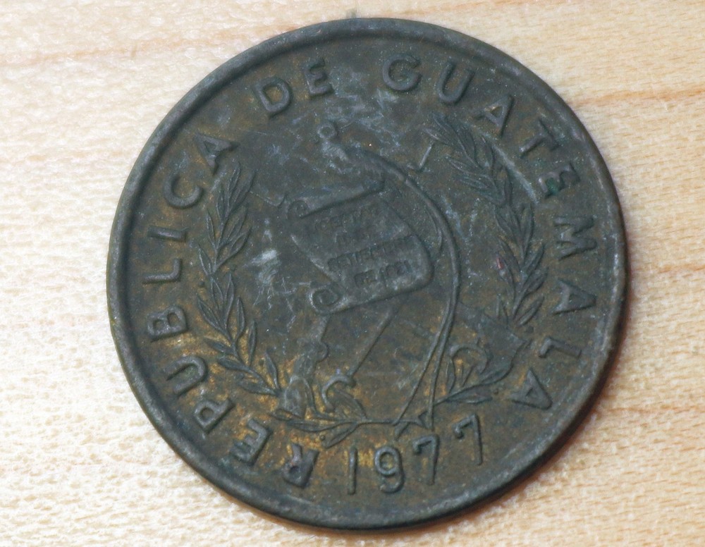1977 Guatemala 1 Centavo