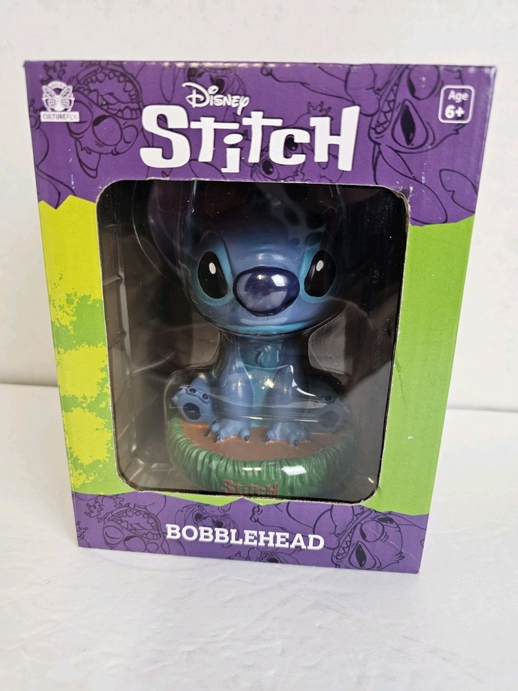 Disney Stitch Sitting Bobble-Head