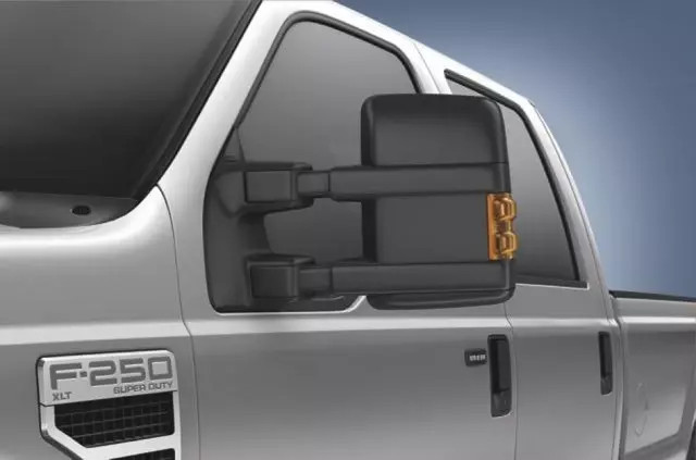 Manual Telescoping Trailer Tow Mirrors Drivers Side​