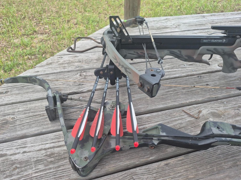 Horton Crossbow, Eagle compound bow, and Bolts