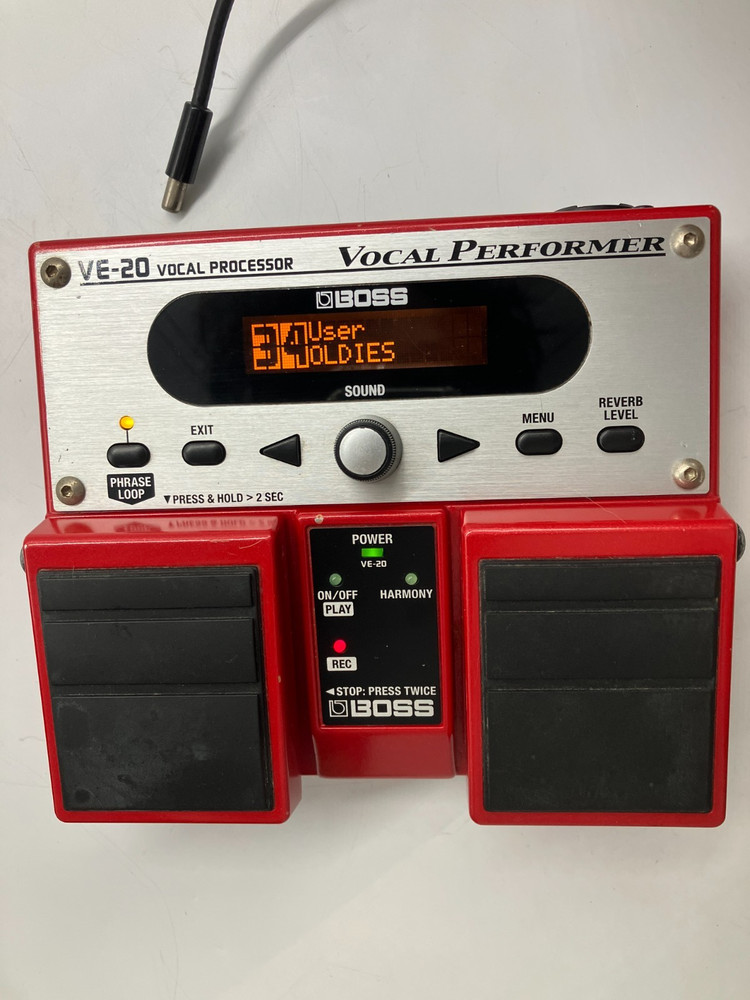 Boss VE-20 Vocal Performer Processor 2011 Working C5A7542
