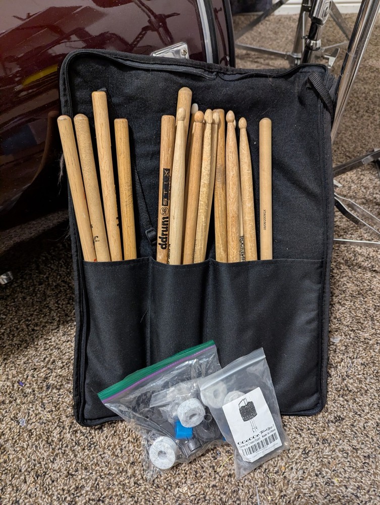 🥁 DDRUM D2 ACOUSTIC DRUM SET + CYMBALS, HARDWARE, THRONE & BEGINNER EXTRAS 🥁