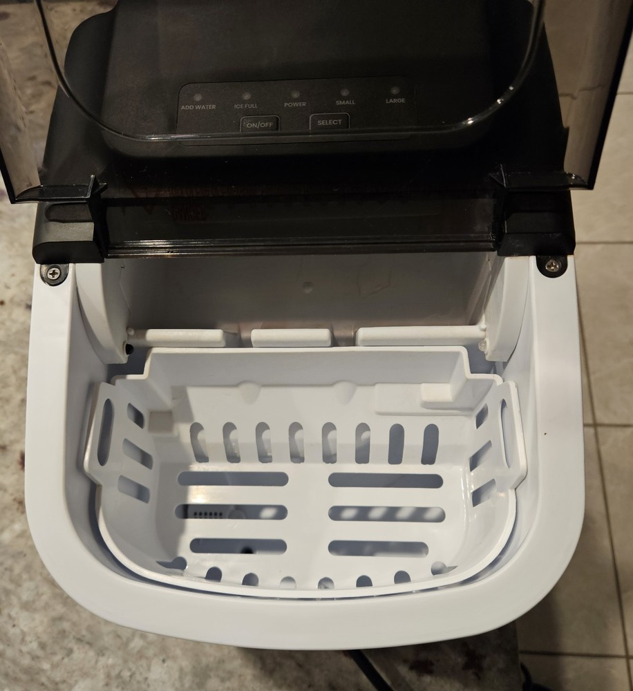 Ecozy Countertop Ice Maker IM-BS260C Tested & Working