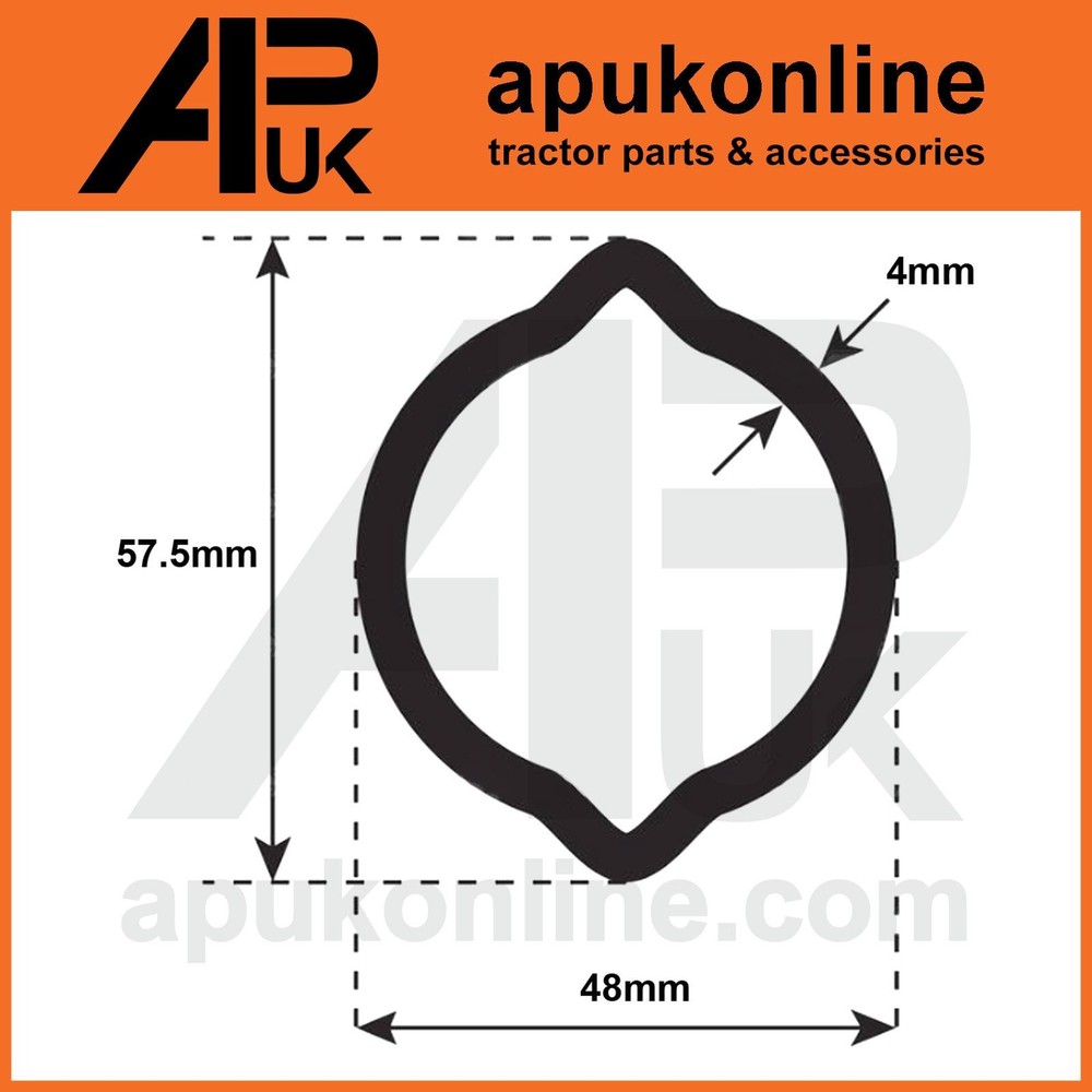 PTO Inner & Outer Tubes Lemon Profile 1.5m