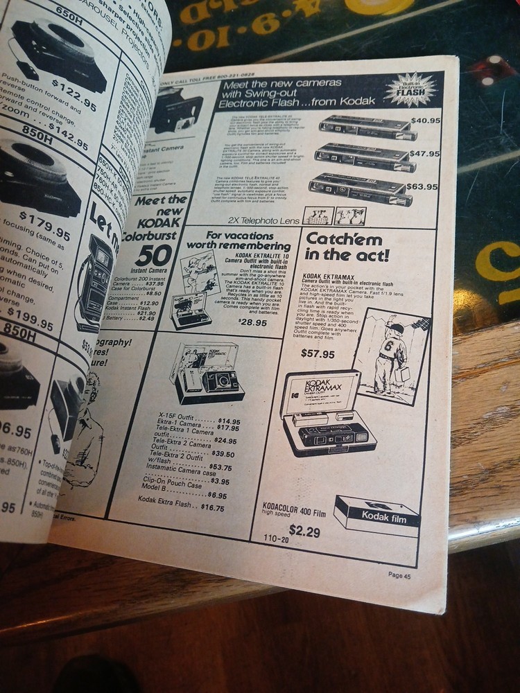 VINTAGE HONEST ABE'S FOCUS ELECTRONICS ELECTRONICS CATALOG