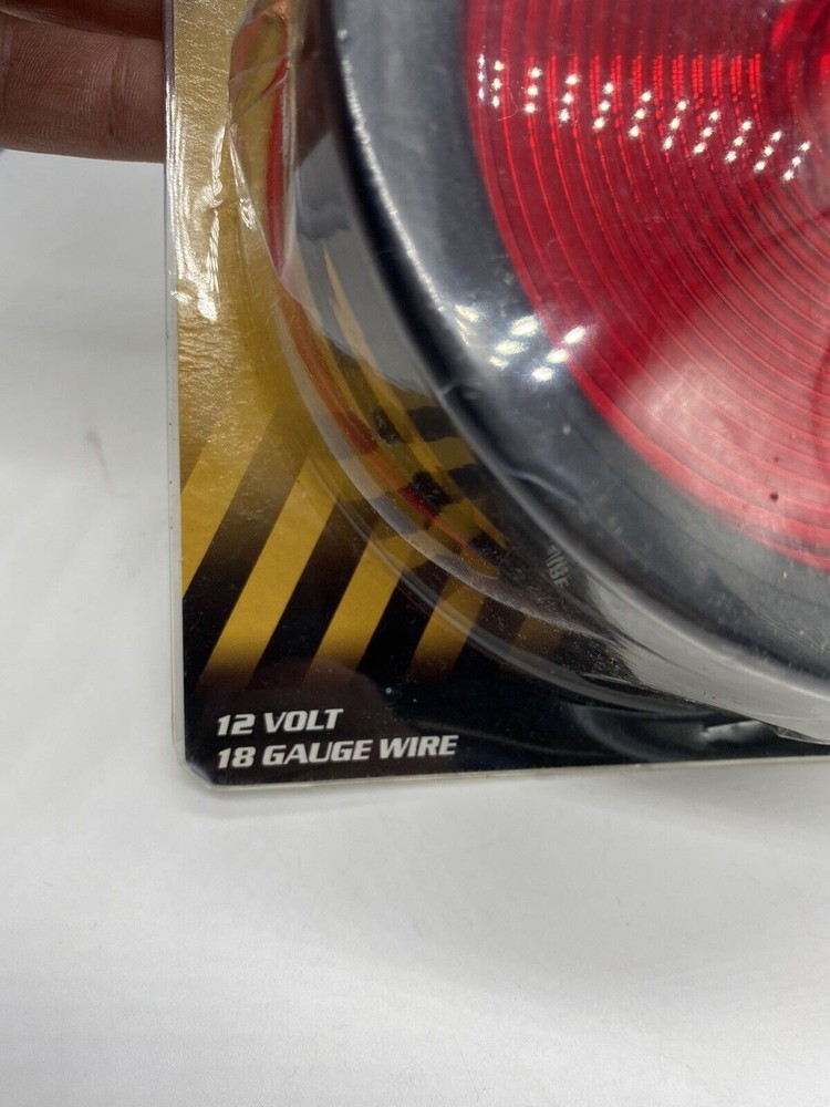 Pilot Navigator NV-5012R 4" Red Round Surface Mount Combination Light