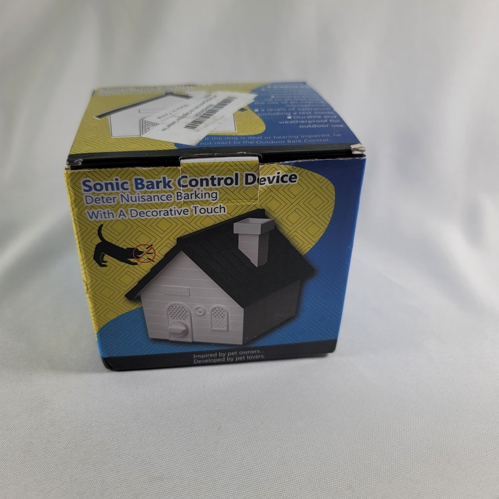 House Outdoor Bark Control Device Deter Barking Detects 50 FT