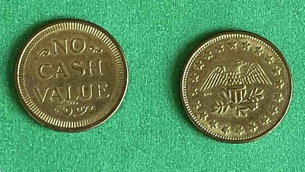 Coin / Select one token- Midway 5points or Eagle. buy 2nd -ship Free
