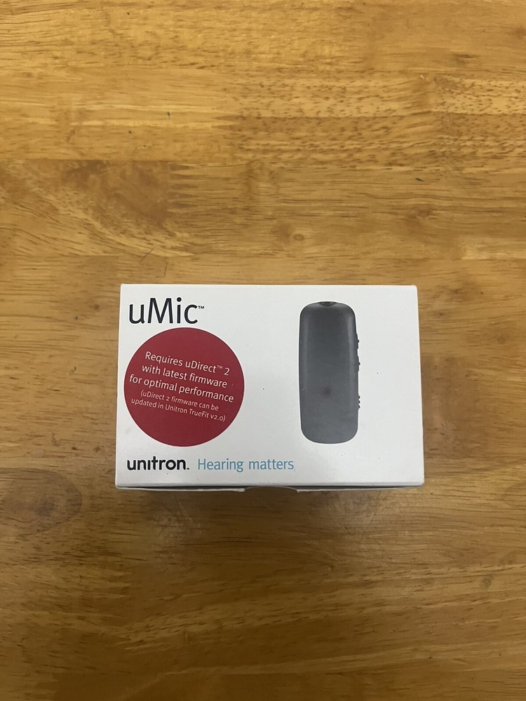 Unitron uMic 2 with USB Hearing Aid Bluetooth Remote Microphone