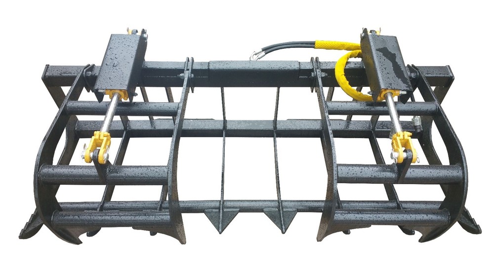 68" BOBCAT E-SERIES ROOT GRAPPLE SKIDSTEER ATTACHMENT UNIVERSAL FREE SHIPPING