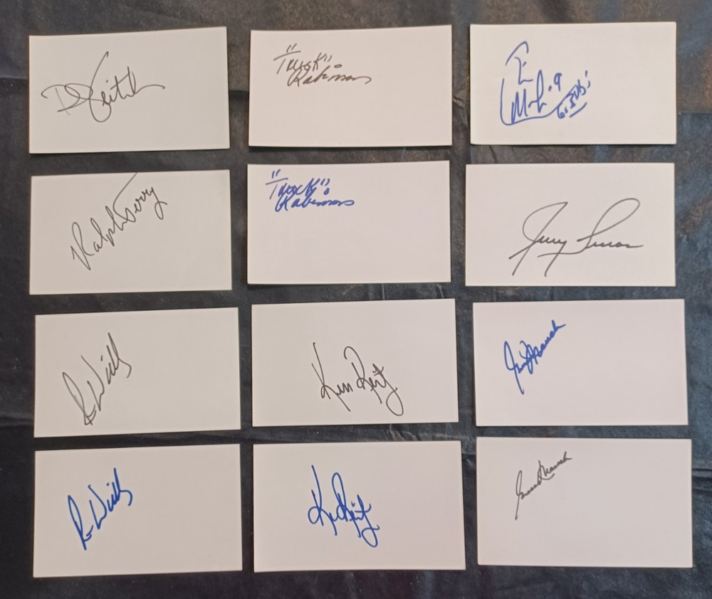CGA Classic Chicago - SIGNED GOLF PROGRAM - HUGE AUTOGRAPH COLLECTION 1996