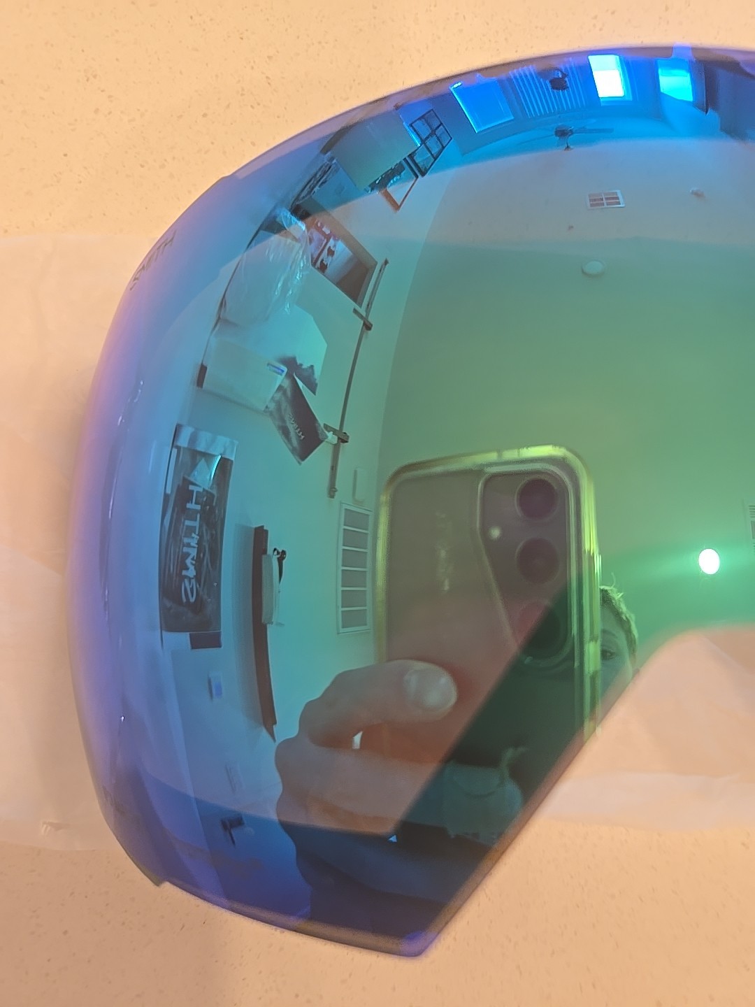 New Smith I/O XL Mag Chromapop Sun Green Mirror Goggle Replacement Lens