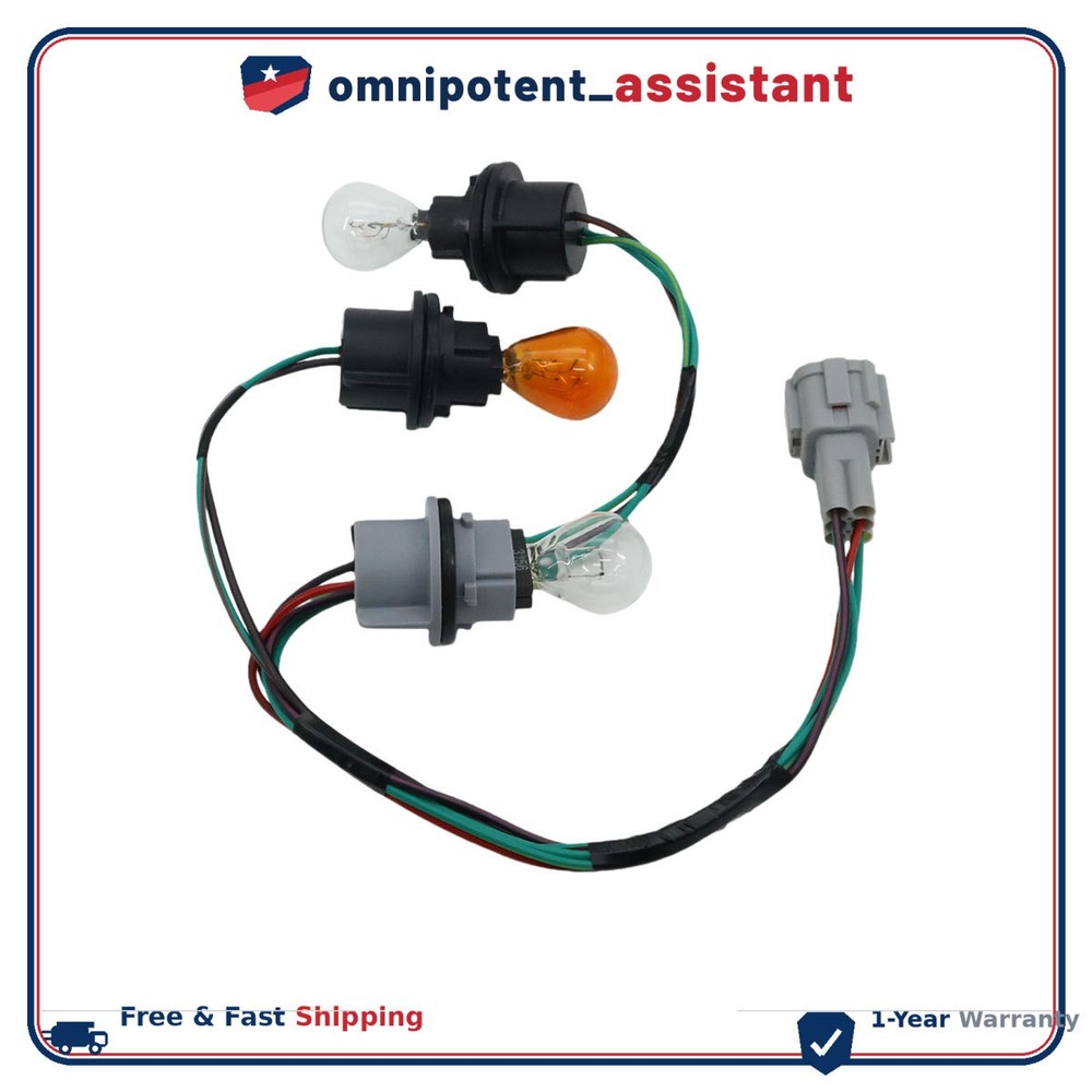 Socket & Wire Tail Light Wiring Harness For Nissan Frontier 1998-2002
