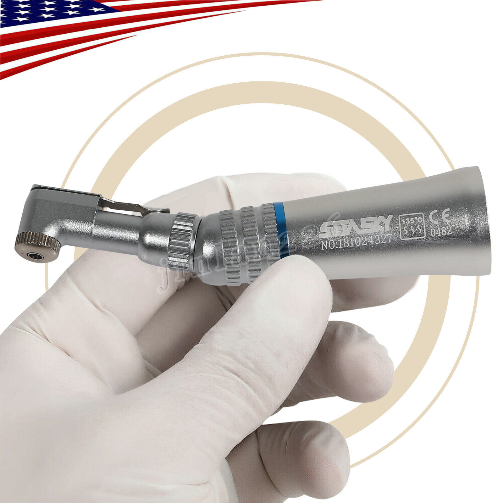 NSK Style Dental Slow Low Speed Contra Angle Handpiece Latch E-Type Attach YP2/4