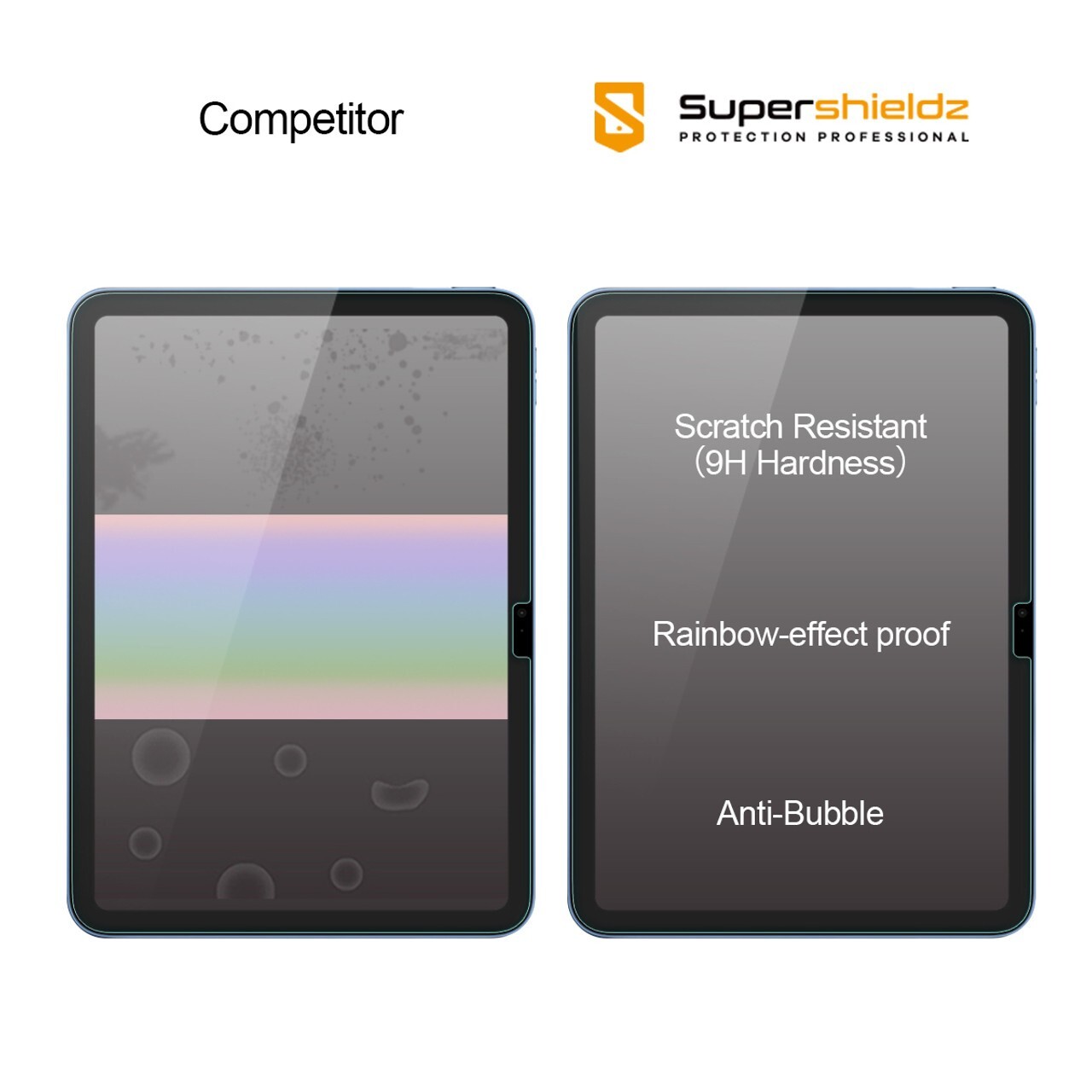 2x Supershieldz Tempered Glass Screen Protector for iPad A16 11 inch (2025)