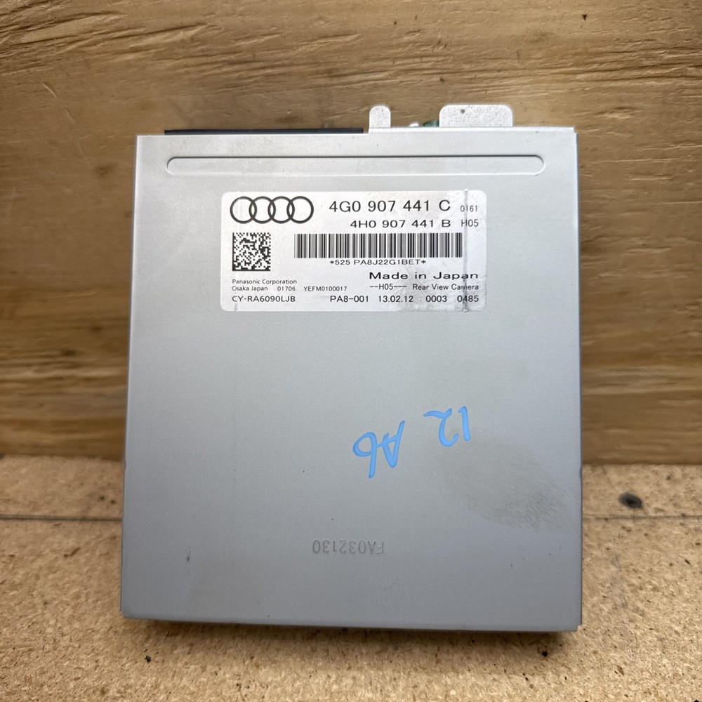 2012 2013 2014 2015 AUDI A6 QUATTRO REAR VIEW Reverse Camera Control Module OEM