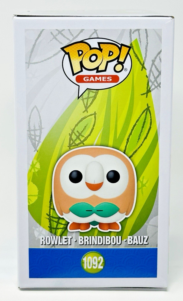 Funko Pop! Pokémon - Rowlet #1092 with Protector - New