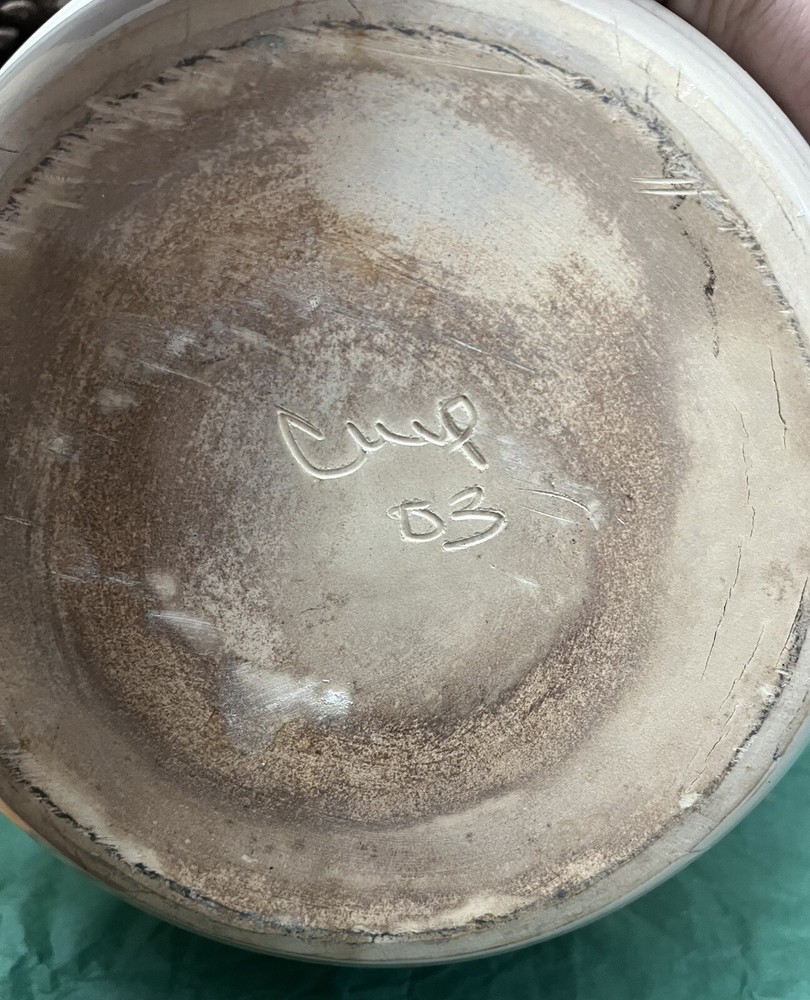 Chicken Crockery Signed CWP 03