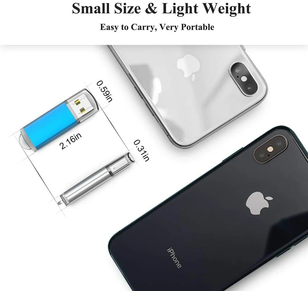 2TB USB Flash Drive Thumb U Disk Memory Stick Pen PC Laptop Storage USA