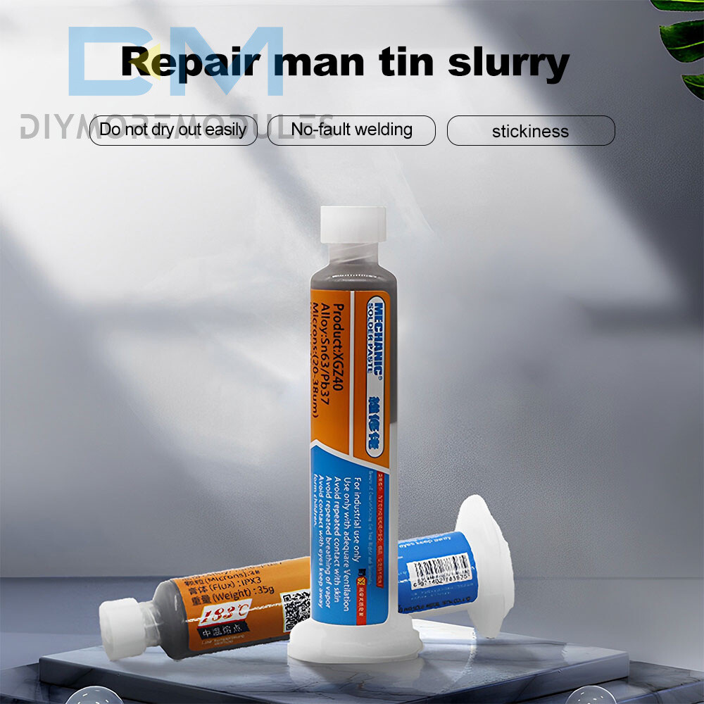 Flux for Welding 183℃ Solder Paste for SMD BGA IC PCB Computer Chips Repair