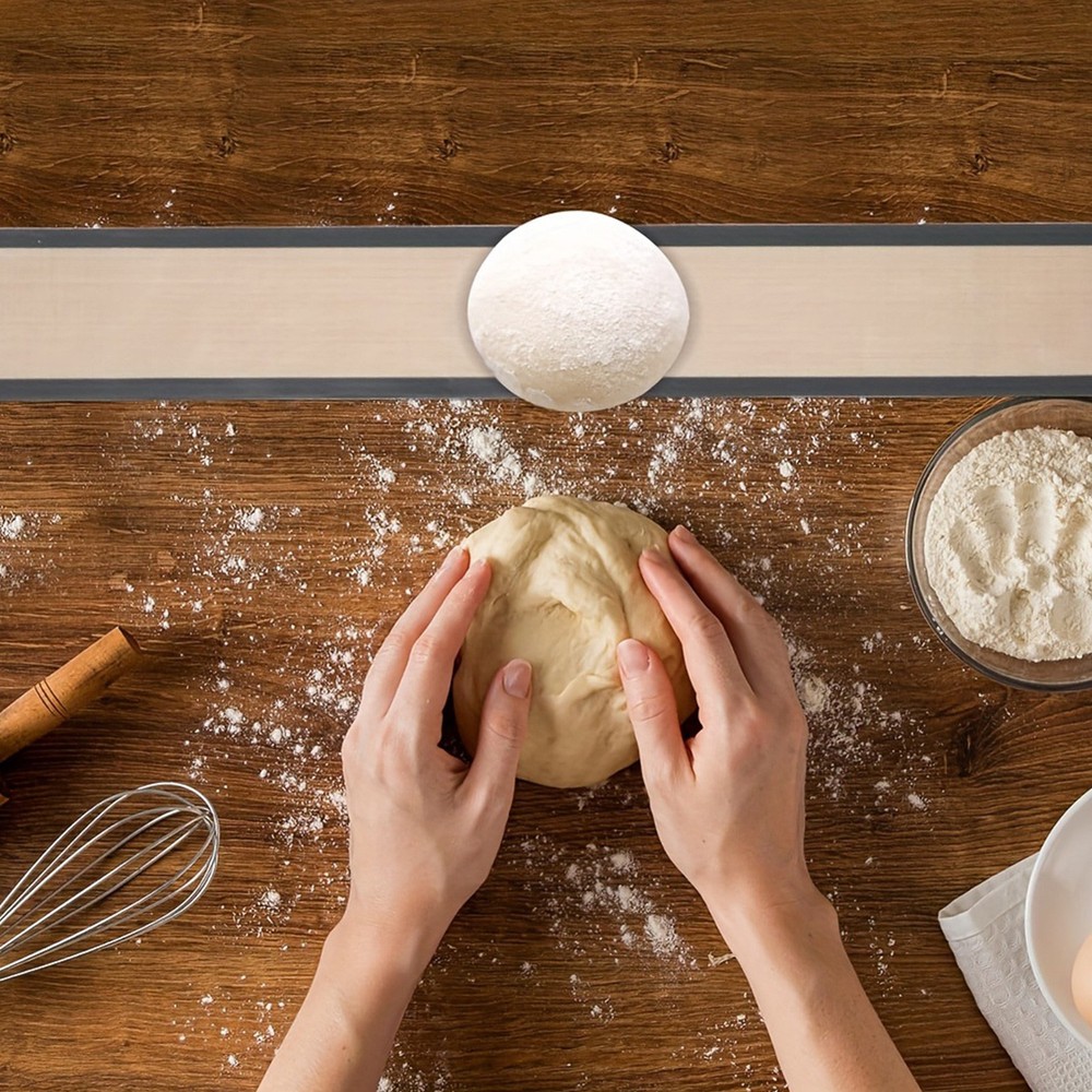 2Pcs Round and Rectangle Silicone Baking Mat Set Prevent Cake from Sticking