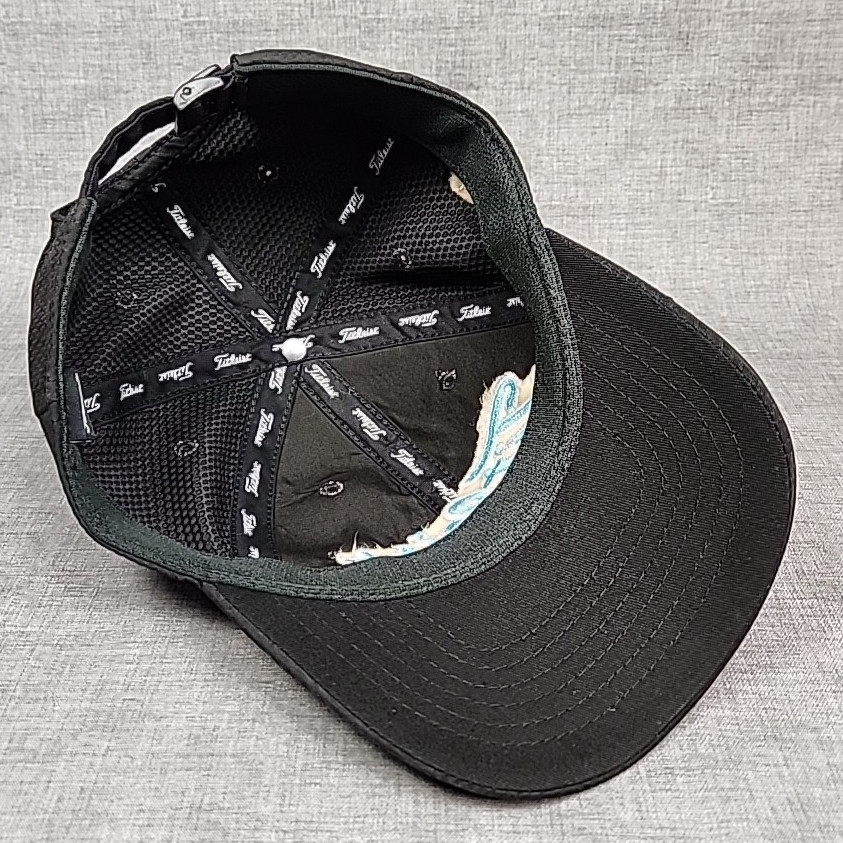 Titleist Golf Hat Adjustable Strap Teal Embroidered Cap Black Mesa NM StrapBack