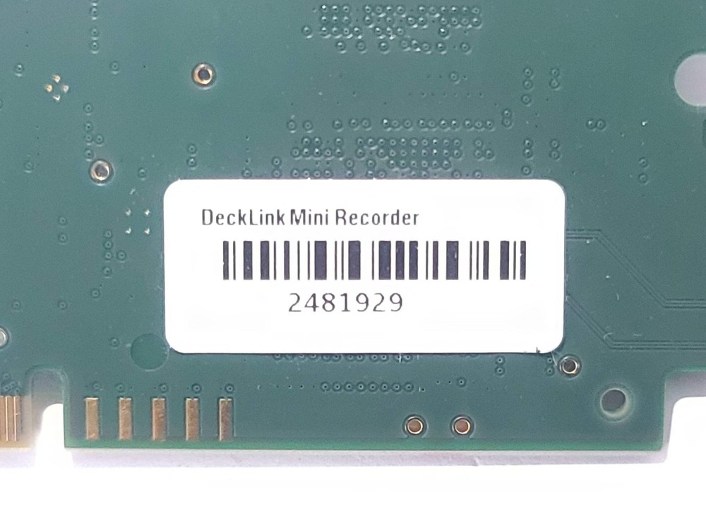 Blackmagic Design BMDPCB217D1 DeckLink Mini Recorder (C2018-674)