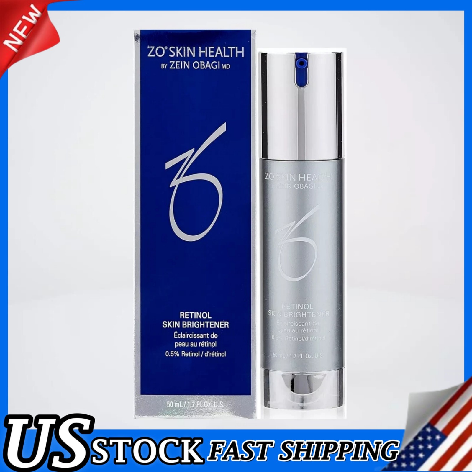 ZO Skin Health Retinol Skin Brightener 0.5% 1.7 fl oz50 ml. New Exp 11/25✨