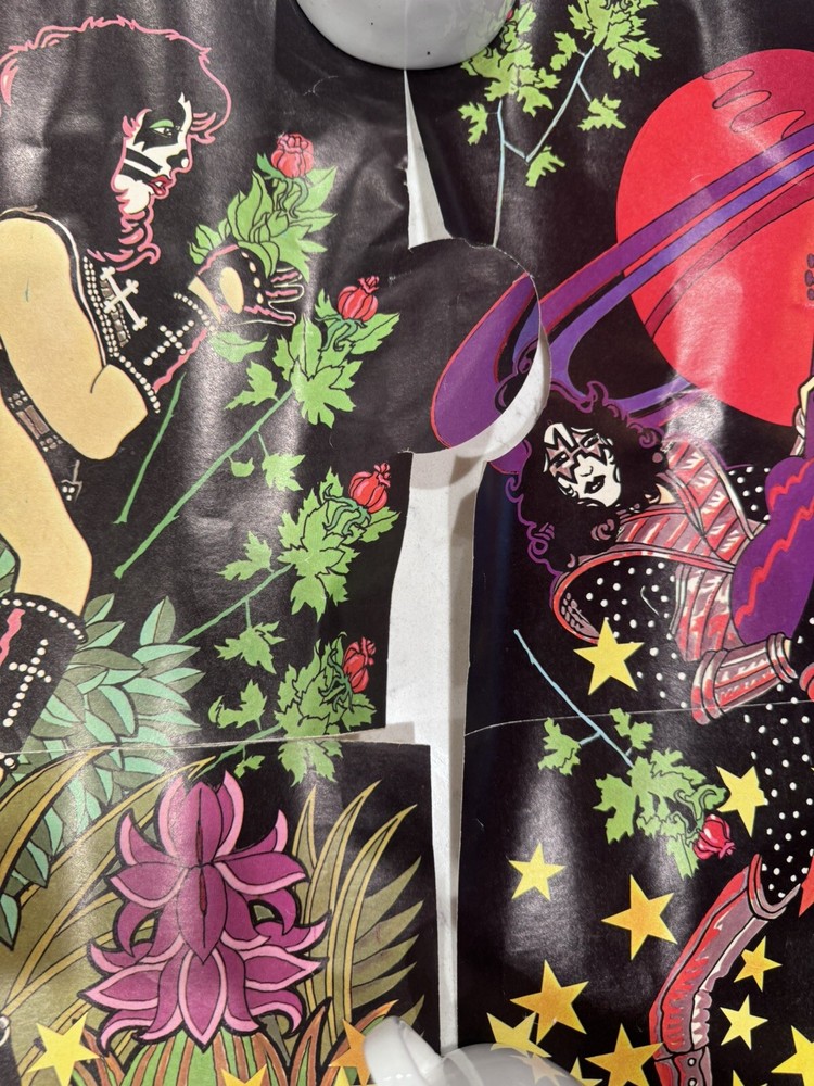 78 KISS Aucoin Mural Art Puzzle Posters Simmons Stanley Criss Frehley Rock Ready