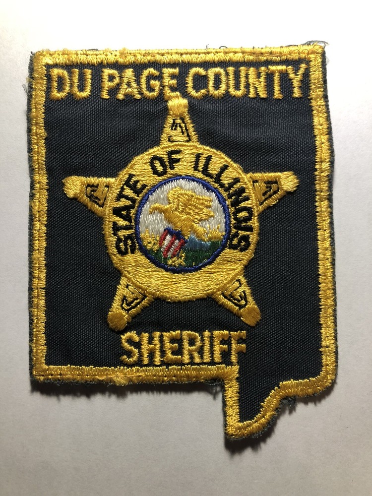 Du Page County Illinois Sheriff Patch