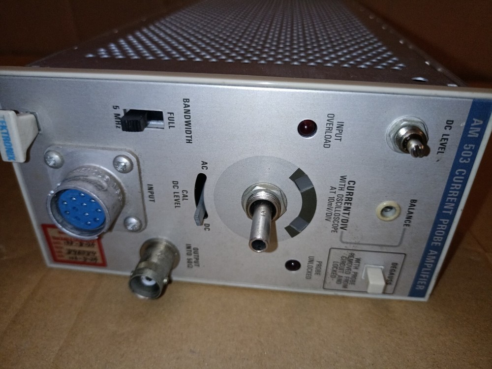 Tektronix AM503 Current Probe Amplifier AM503