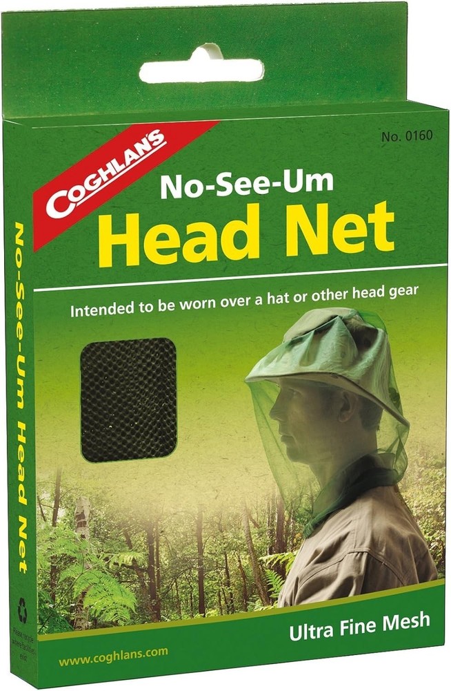 Ultra-Fine Polyester No-See-Um Head Net 2-Pack