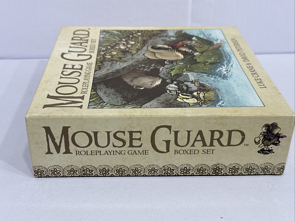 Mouse Guard Roleplaying Game Boxed Set Luke Crane & David Petersen