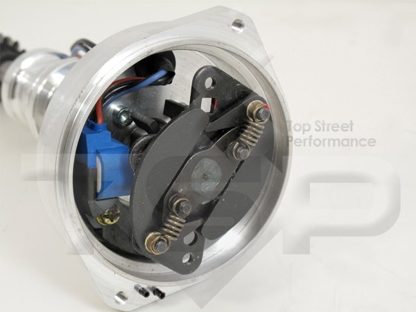 CHEVY Pro Series V8 ALL BLACK Ready-to-Run Small Cap HEI distributor + 45K Coil