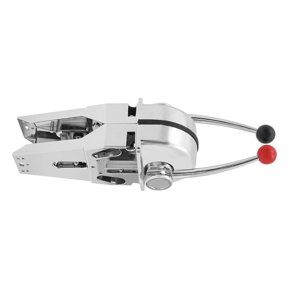 Twin Lever Marine Dual Engine Throttle Control Boat Handle Universal Control