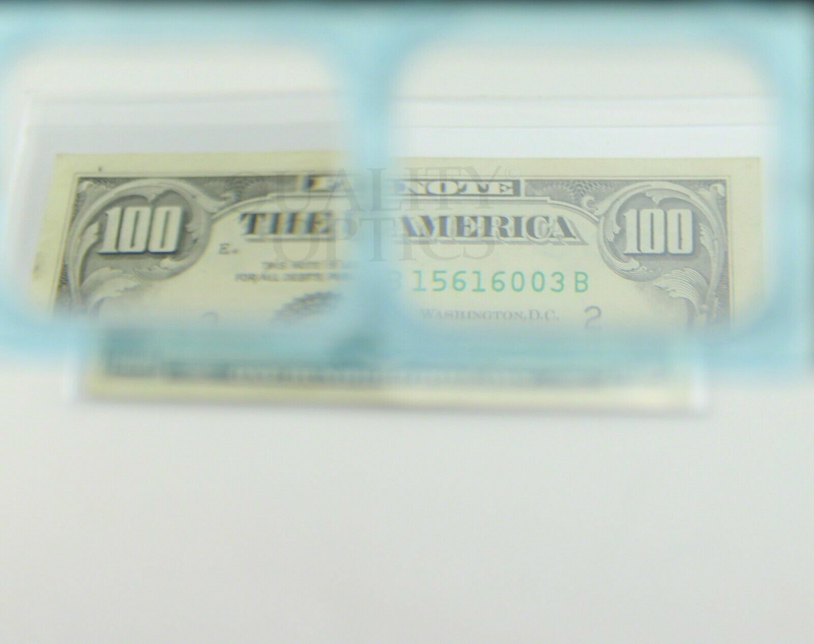 Quality Optics® Professional Series Glass Headband Magnifier Jewelers Visor 3.5x