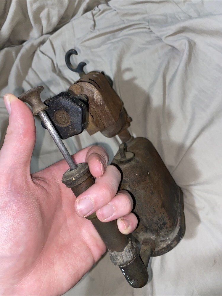 Vintage Flat Blow Torch