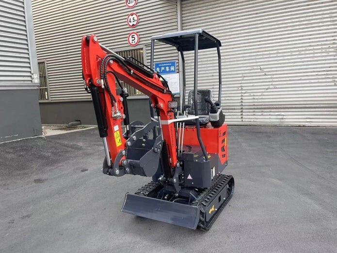 AGT Updated Model 1 Ton Mini Small Excavator Hydraulic Thumb and Pilot System