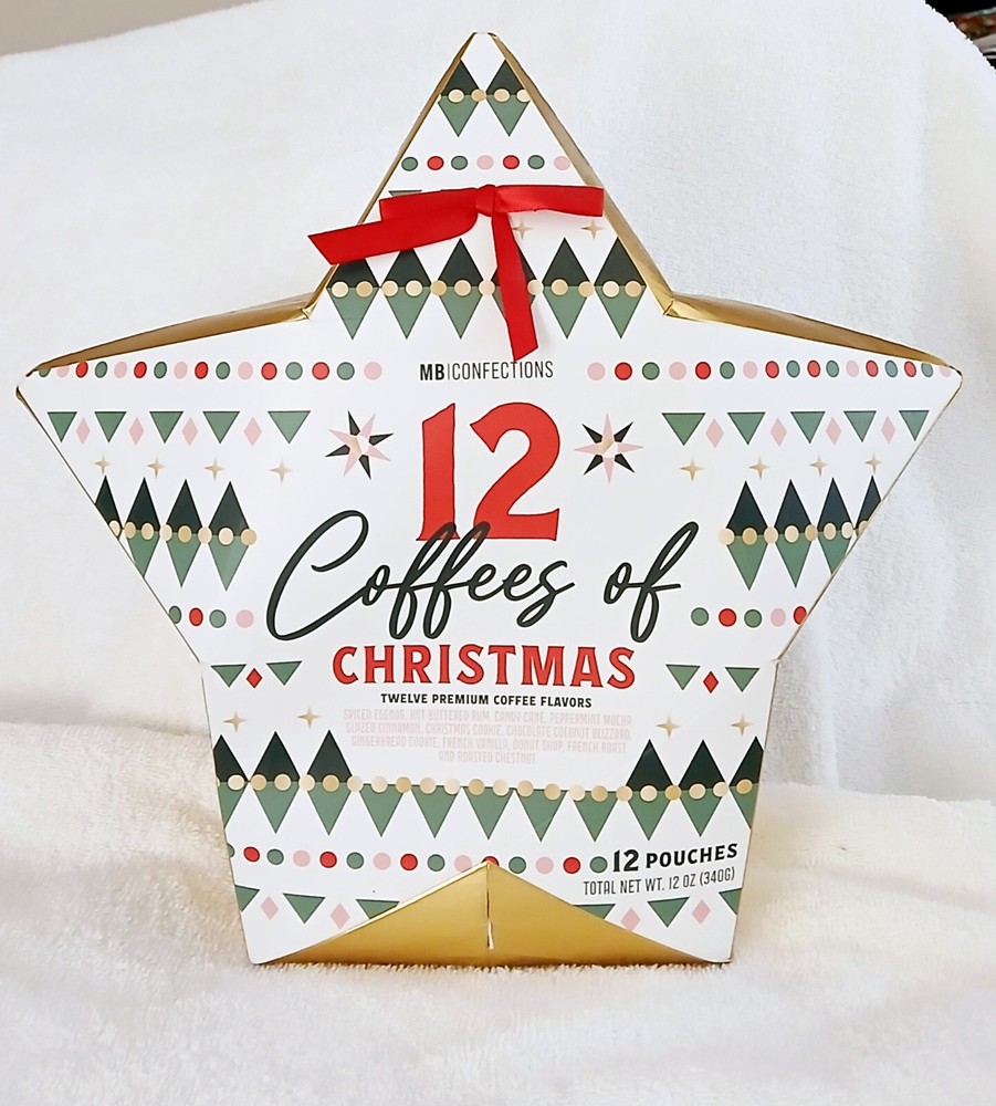 12 FLAVORED COFFEE'S SET