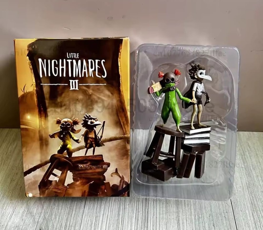 Little Nightmares III Alone & Low Action Figure Collectible Model Statue