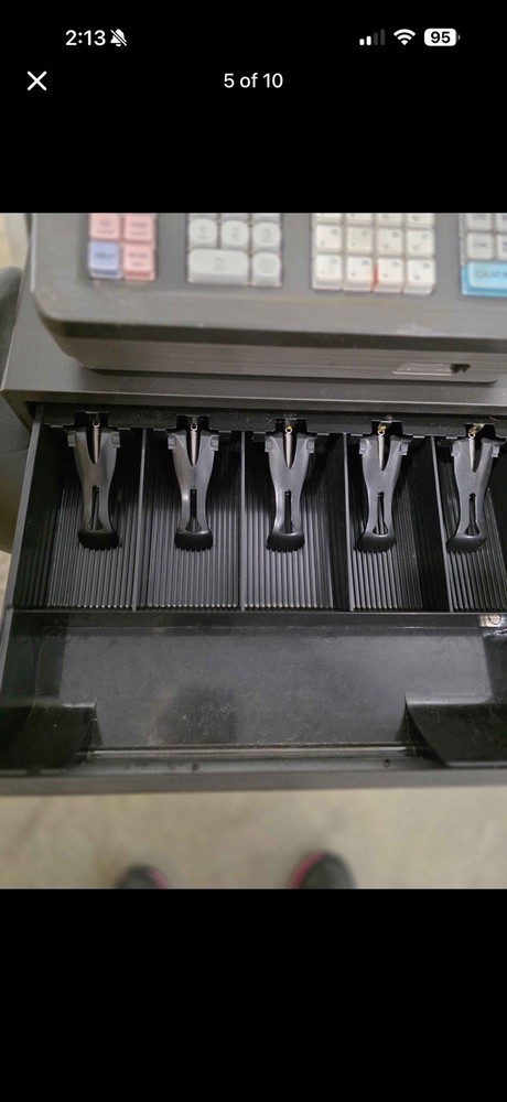 Sharp XE-A507 Electric Cash Register With Drawer
