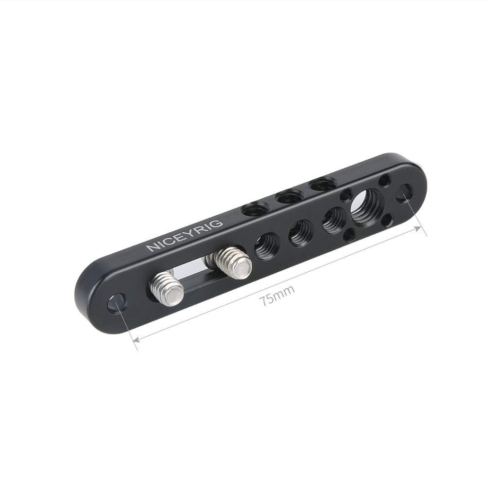 Multi-Functional Mounting Cheese Plate Bar with 1/4'' 3/8'' Threads