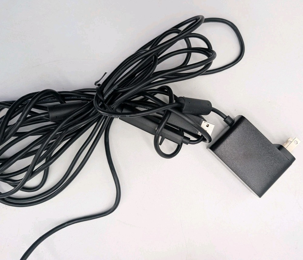 Official Microsoft Xbox 360 Kinect Motion Sensor Bar w/ Kinect Adventures Game