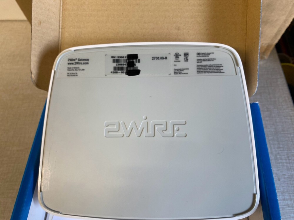 AT&T Wireless Router with Modem. 2701HG-B Gateway