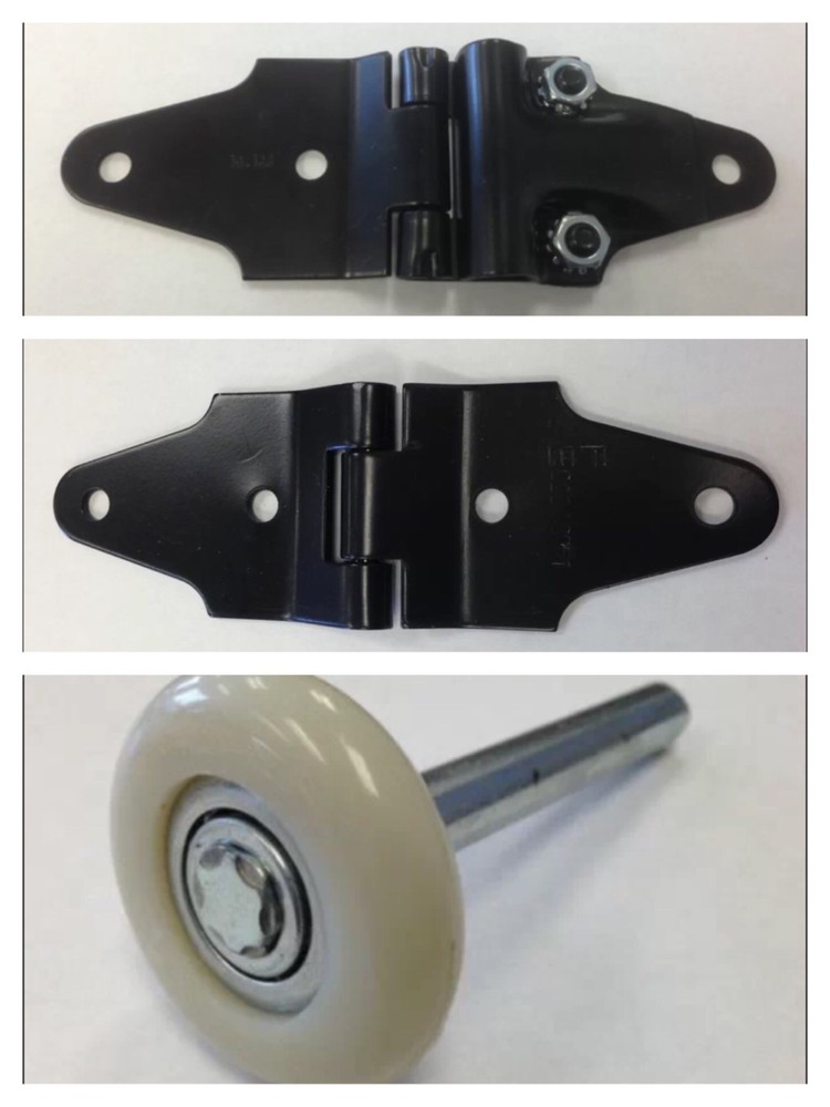 36 Pack - Whiting Door Repair Kit - Hinges, 2" Rollers, + Hardware! Overhead
