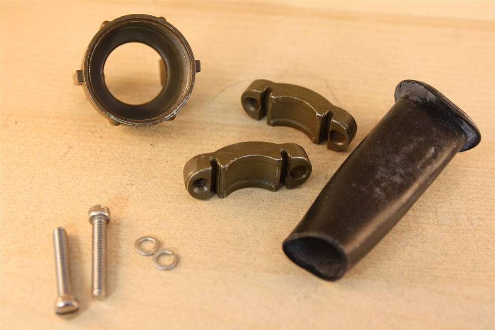 4 ea, MS3057-10A Mil Spec Circular Connector Clamp