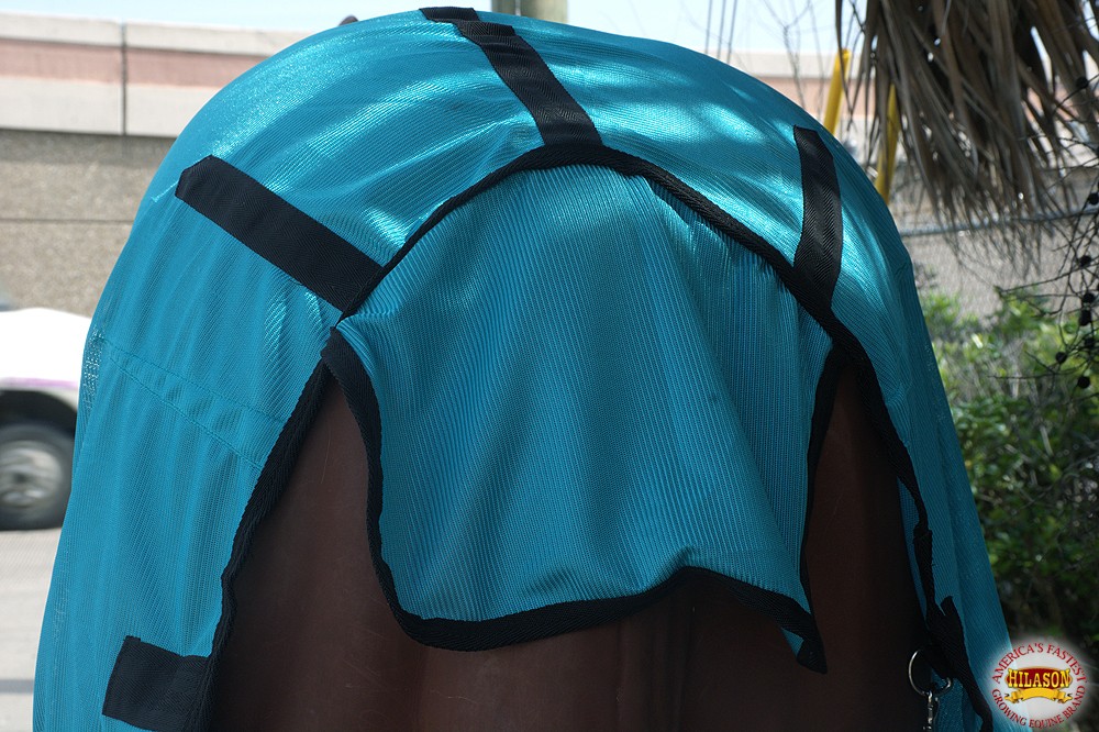 HILASON Horse Fly Sheet UV Protect Breathable Mesh Bug Mosquito Spring | Summer