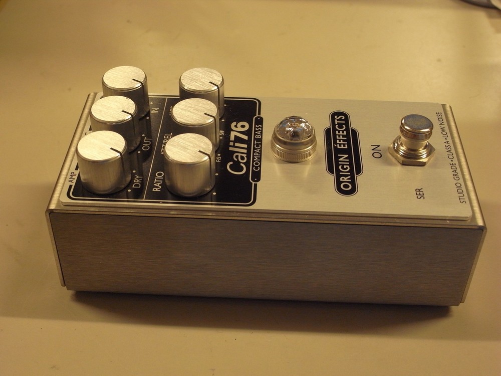 Origin Effects Cali76 Compact Bass Compressor Pedal Used