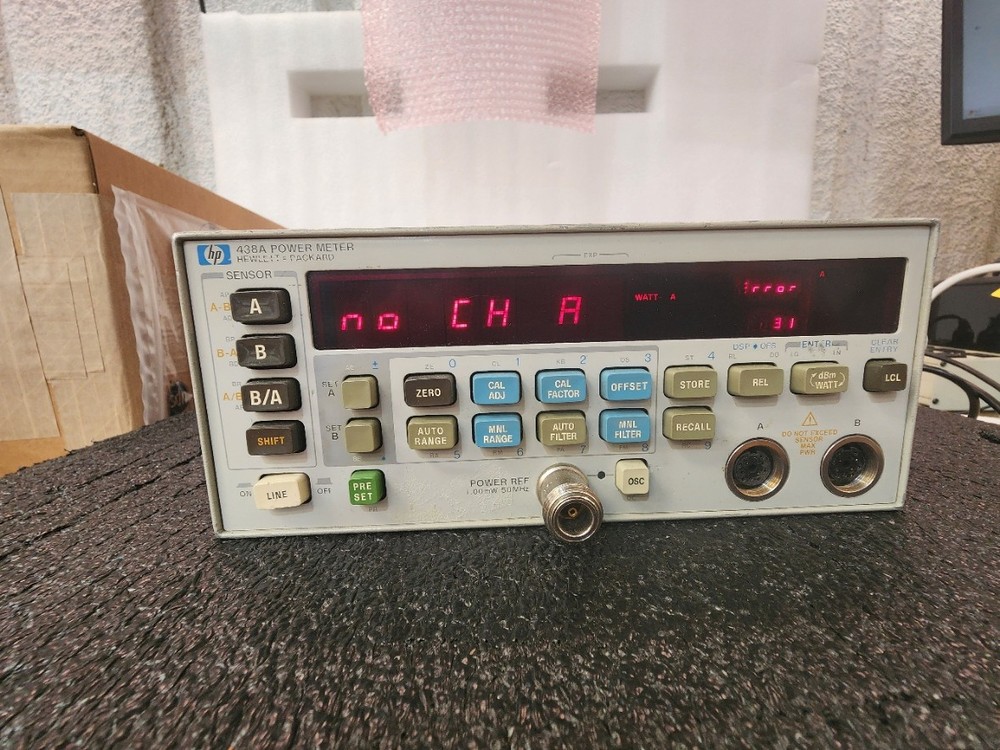 HP/Agilent 438A Power Meter Unit B
